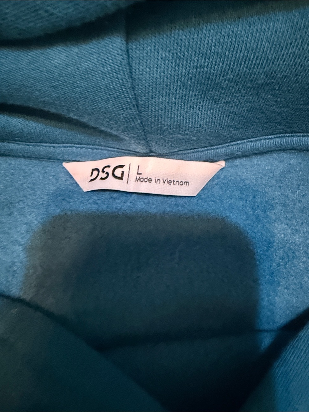 DSG Teal Blue Pullover Hoodie - Picture 3 of 3